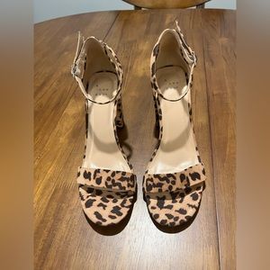 a new day Leopard Print Heels